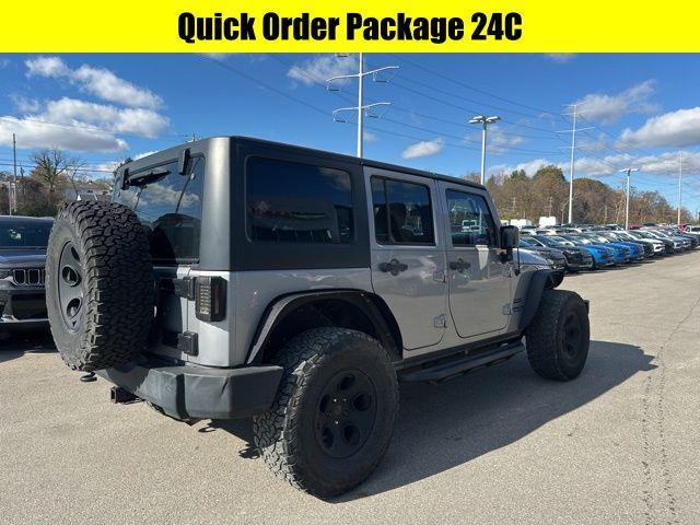 used 2014 Jeep Wrangler Unlimited car, priced at $18,315