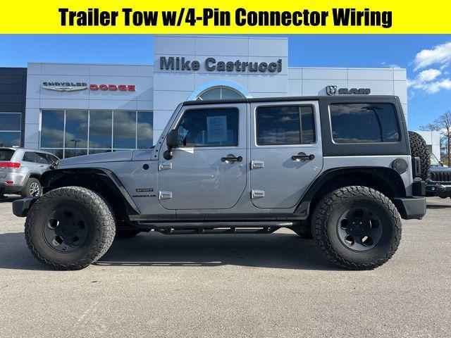 used 2014 Jeep Wrangler Unlimited car, priced at $18,315