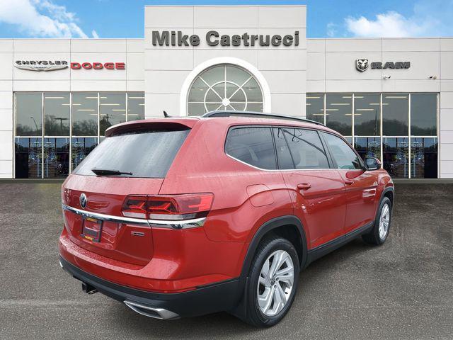 used 2021 Volkswagen Atlas car, priced at $25,997