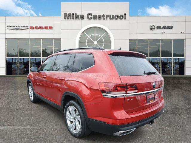 used 2021 Volkswagen Atlas car, priced at $25,997