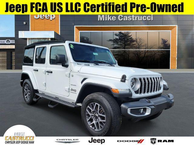 used 2024 Jeep Wrangler car, priced at $41,102