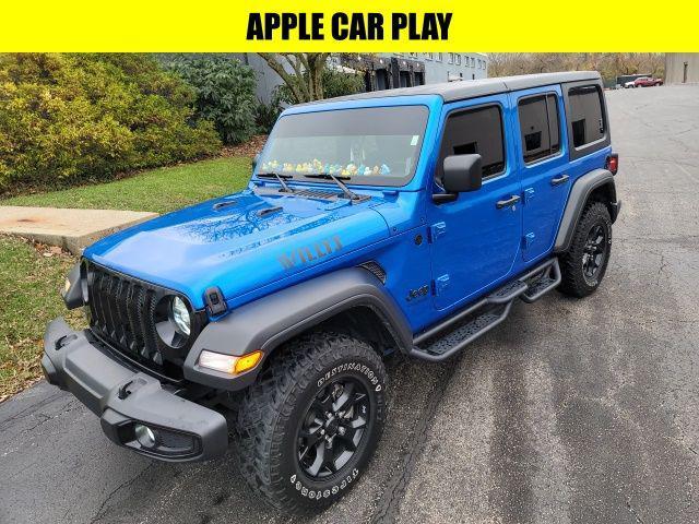 used 2021 Jeep Wrangler car, priced at $31,752