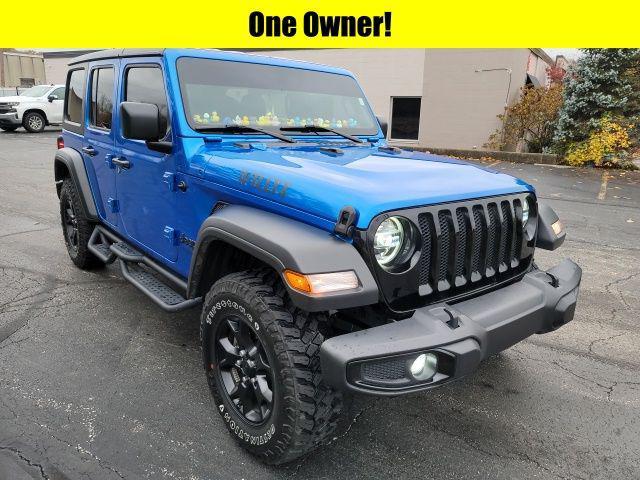 used 2021 Jeep Wrangler car, priced at $31,752