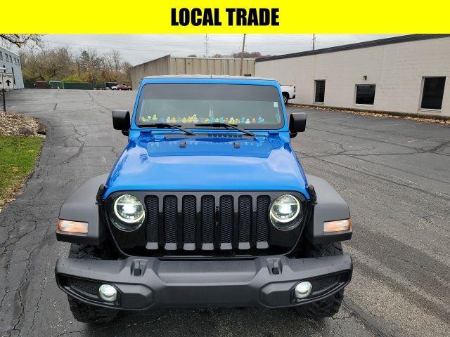 used 2021 Jeep Wrangler car, priced at $31,752