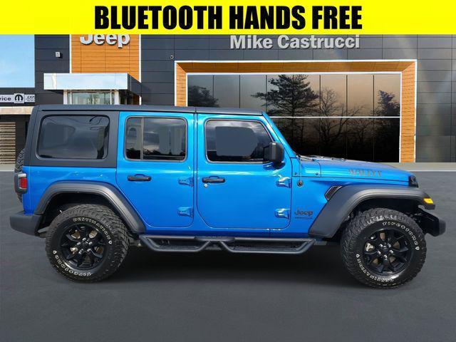 used 2021 Jeep Wrangler car, priced at $33,500