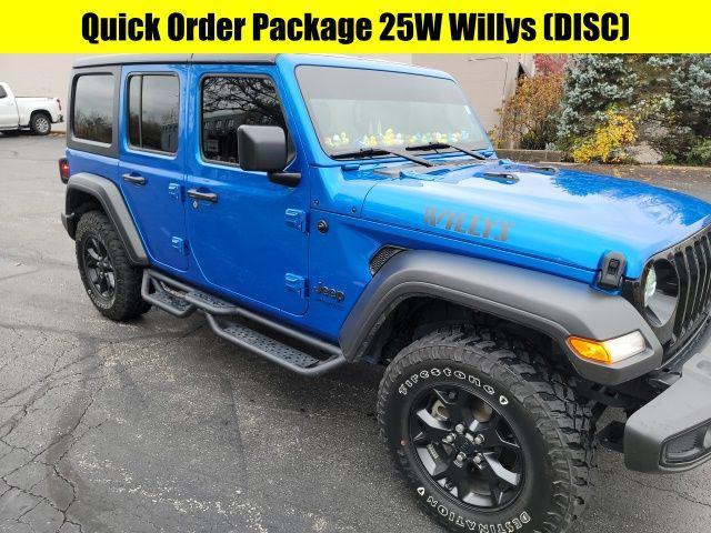 used 2021 Jeep Wrangler car, priced at $31,752