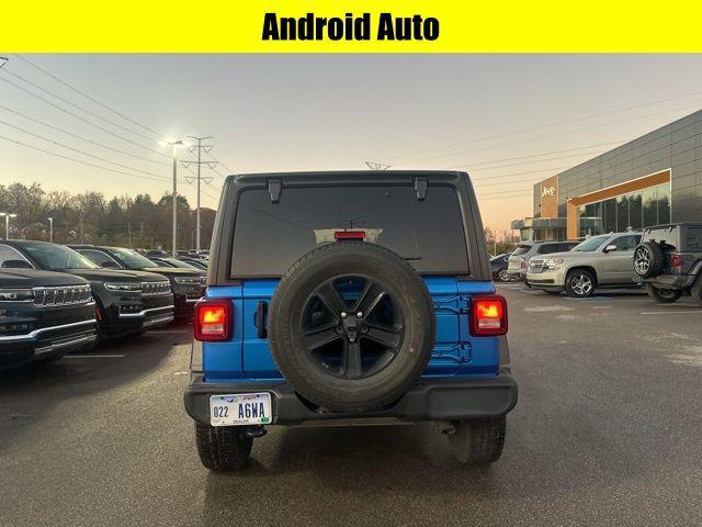 used 2021 Jeep Wrangler Unlimited car, priced at $32,120