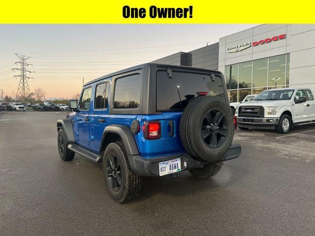 used 2021 Jeep Wrangler Unlimited car, priced at $32,120