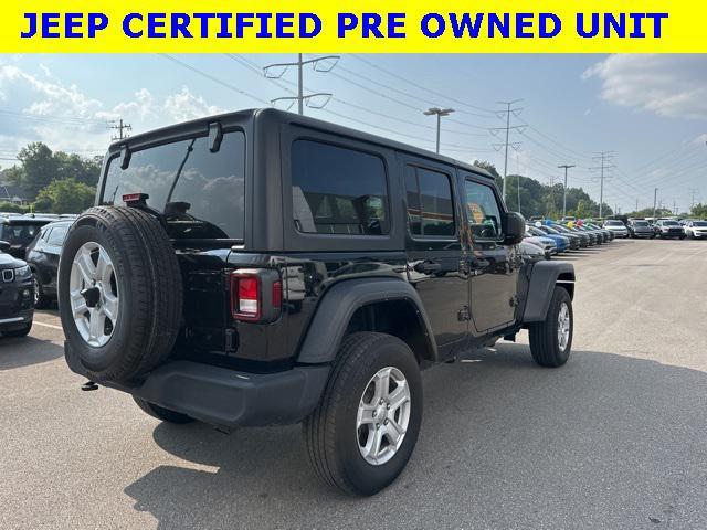 used 2023 Jeep Wrangler car, priced at $35,856