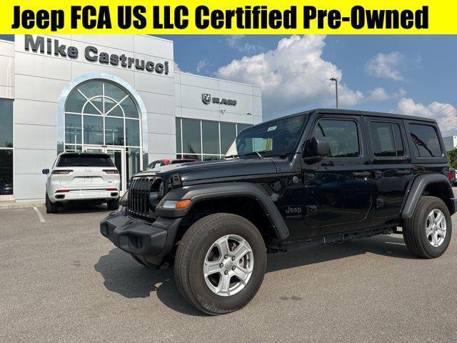 used 2023 Jeep Wrangler car, priced at $35,549