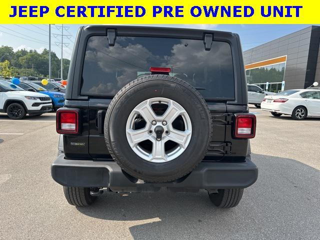 used 2023 Jeep Wrangler car, priced at $35,856