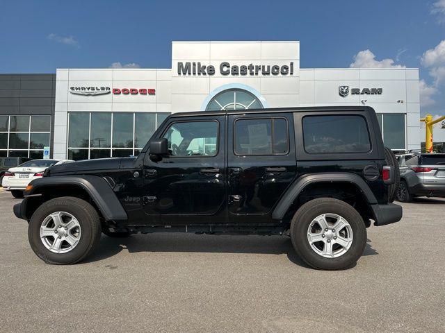 used 2023 Jeep Wrangler car, priced at $35,549