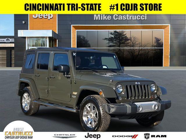 used 2015 Jeep Wrangler Unlimited car, priced at $22,443