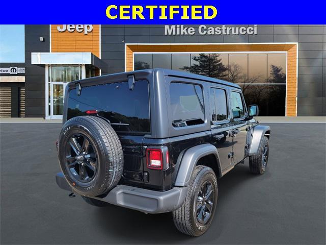 used 2023 Jeep Wrangler car, priced at $36,167