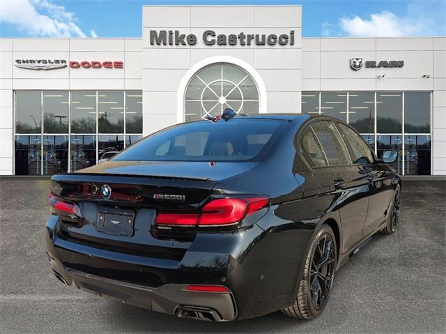 used 2021 BMW M550 car, priced at $39,809