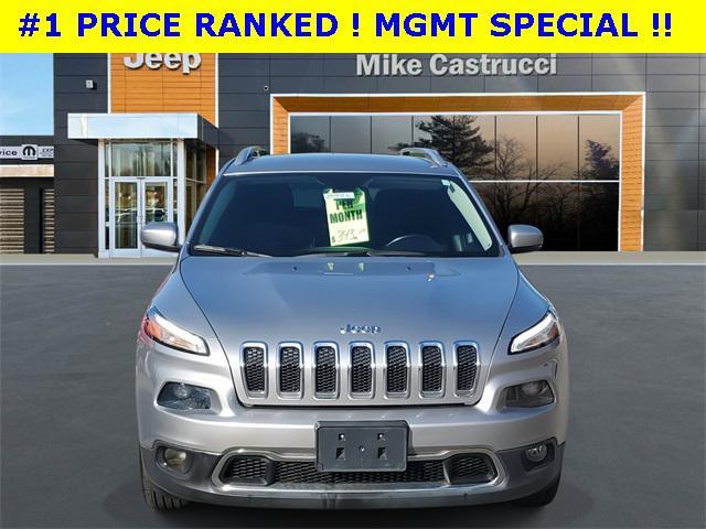 used 2017 Jeep Cherokee car, priced at $12,071