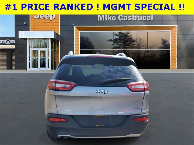 used 2017 Jeep Cherokee car, priced at $12,071