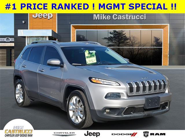 used 2017 Jeep Cherokee car, priced at $12,071