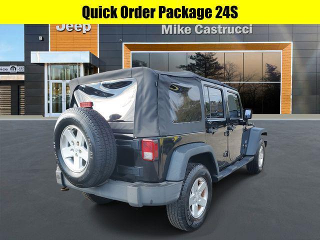 used 2009 Jeep Wrangler Unlimited car, priced at $9,750