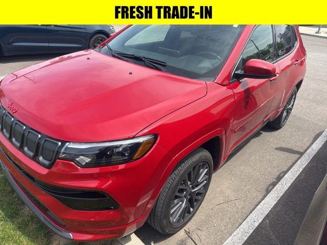 used 2022 Jeep Compass car, priced at $25,000