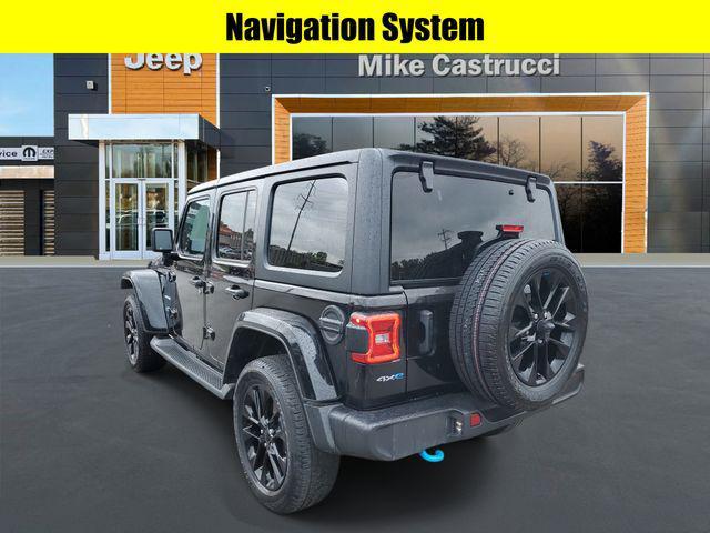 used 2022 Jeep Wrangler Unlimited 4xe car, priced at $35,591