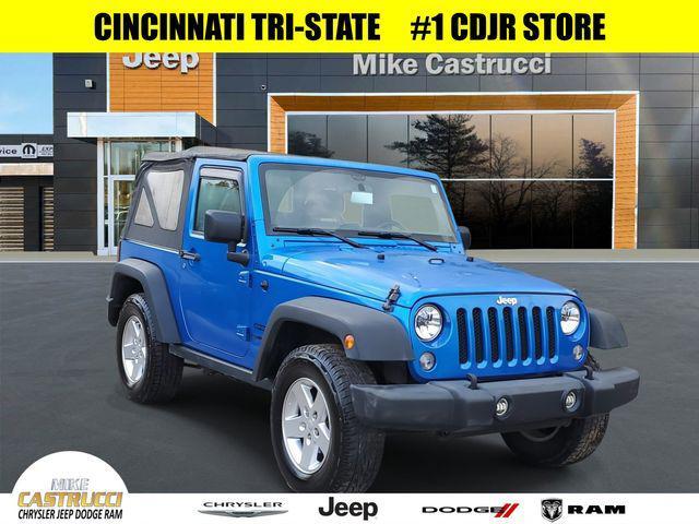 used 2015 Jeep Wrangler car, priced at $12,895