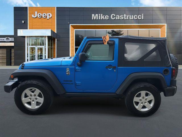 used 2015 Jeep Wrangler car, priced at $14,140