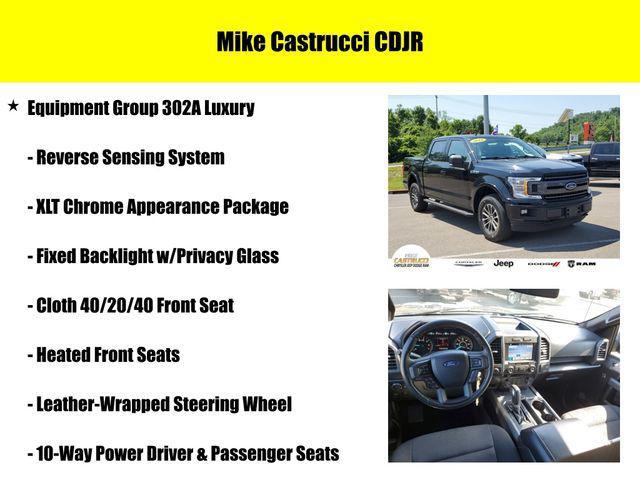 used 2018 Ford F-150 car, priced at $27,900