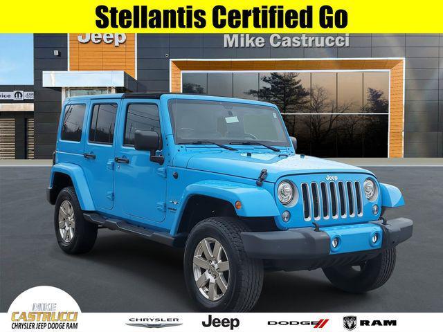 used 2017 Jeep Wrangler Unlimited car, priced at $20,815