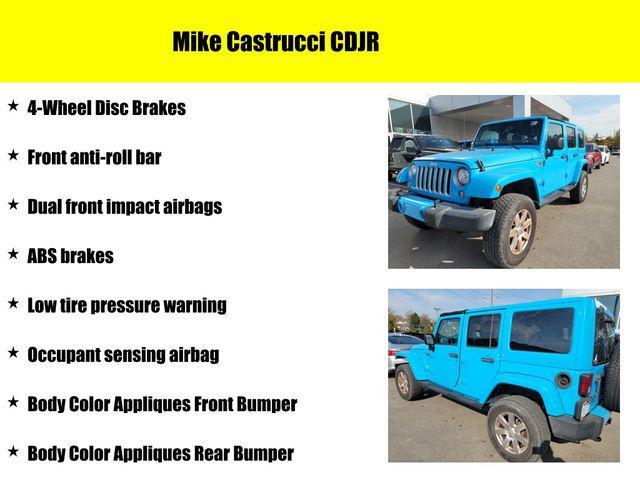 used 2017 Jeep Wrangler Unlimited car, priced at $21,117