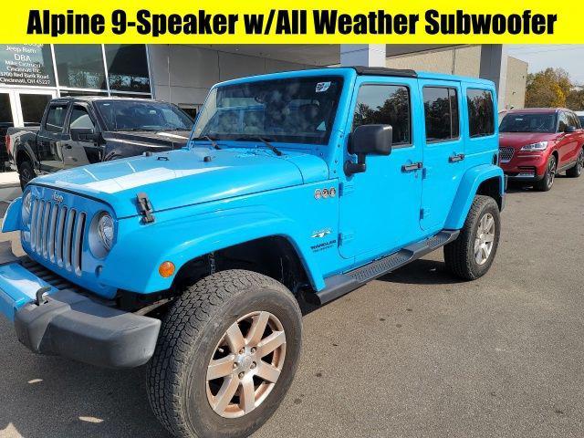 used 2017 Jeep Wrangler Unlimited car, priced at $21,117