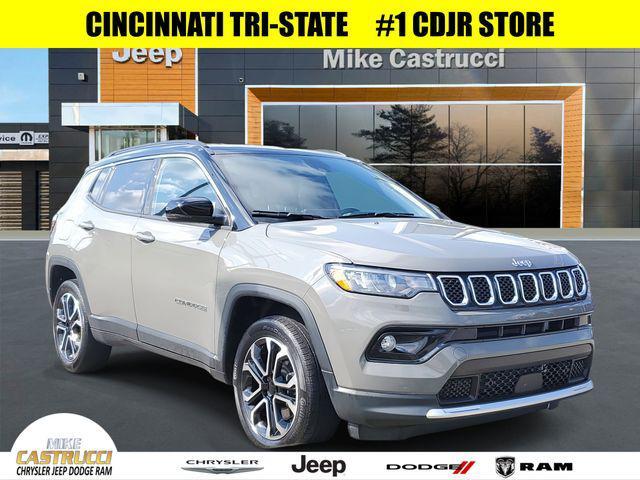 used 2023 Jeep Compass car, priced at $24,594