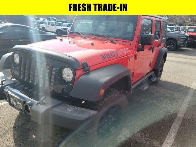 used 2017 Jeep Wrangler Unlimited car, priced at $23,500