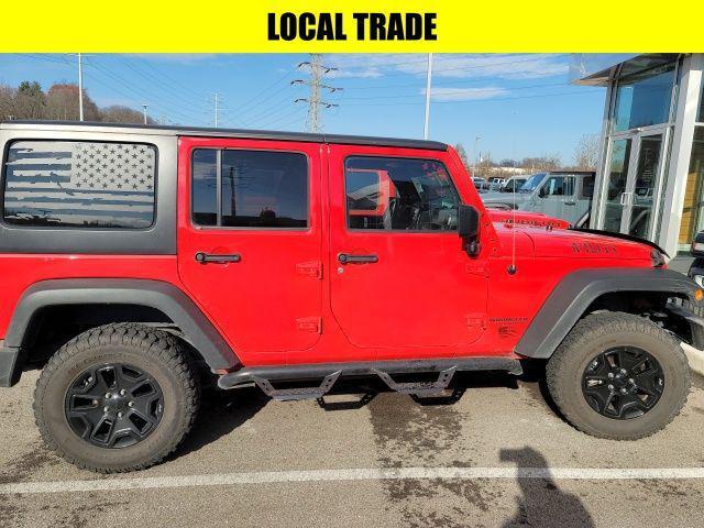 used 2017 Jeep Wrangler Unlimited car, priced at $23,500