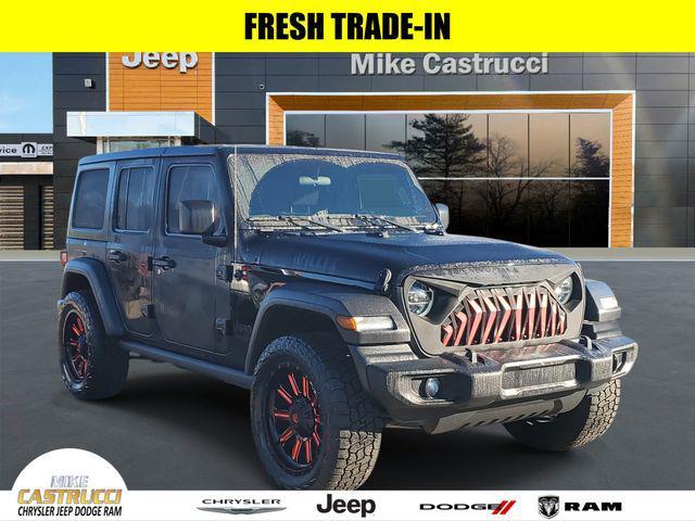 used 2020 Jeep Wrangler Unlimited car, priced at $27,900