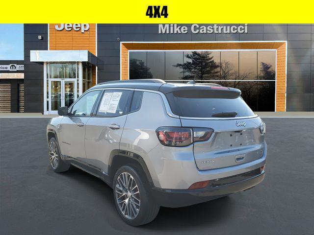 used 2022 Jeep Compass car, priced at $24,500