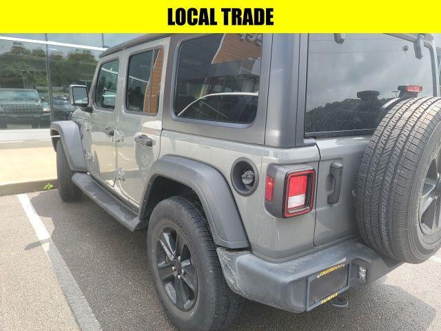 used 2022 Jeep Wrangler Unlimited car, priced at $32,500