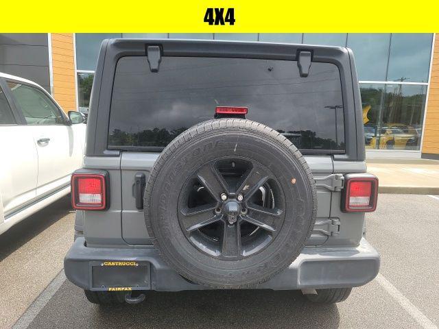 used 2022 Jeep Wrangler Unlimited car, priced at $32,500