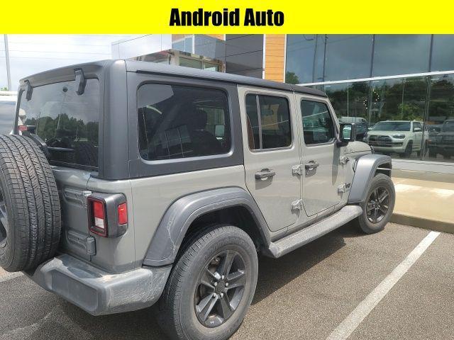 used 2022 Jeep Wrangler Unlimited car, priced at $32,500
