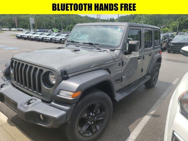used 2022 Jeep Wrangler Unlimited car, priced at $32,500