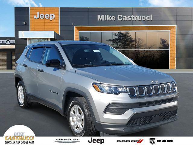 used 2022 Jeep Compass car, priced at $21,774