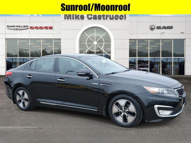 used 2013 Kia Optima Hybrid car, priced at $5,873