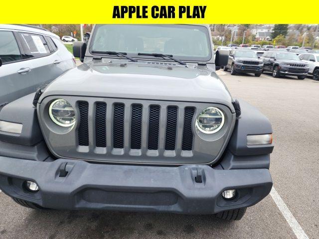 used 2021 Jeep Wrangler Unlimited car, priced at $29,792