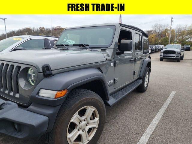 used 2021 Jeep Wrangler Unlimited car, priced at $29,798