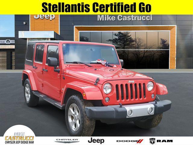 used 2015 Jeep Wrangler Unlimited car, priced at $19,995