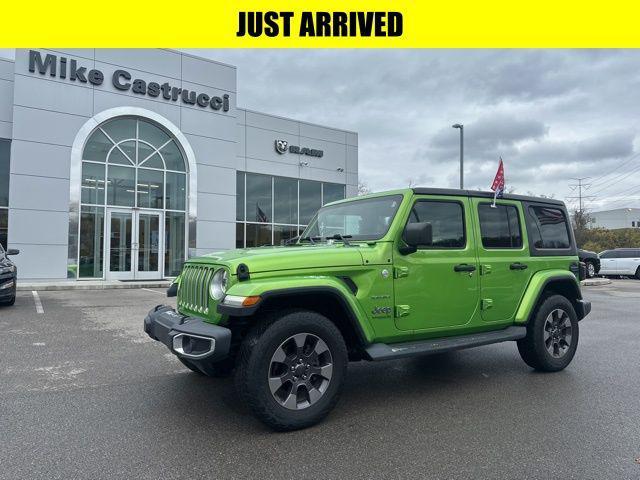 used 2018 Jeep Wrangler Unlimited car, priced at $30,799