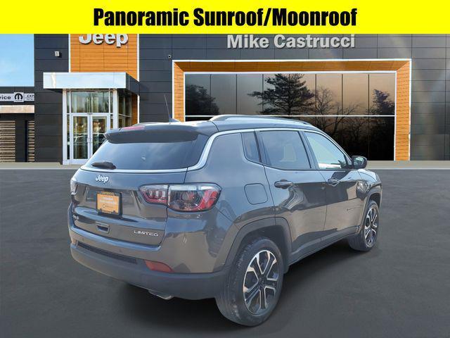 used 2022 Jeep Compass car, priced at $26,064