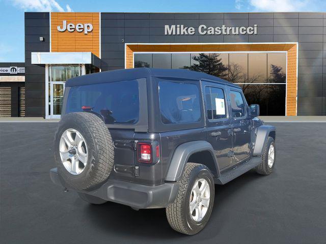 used 2018 Jeep Wrangler Unlimited car, priced at $26,642