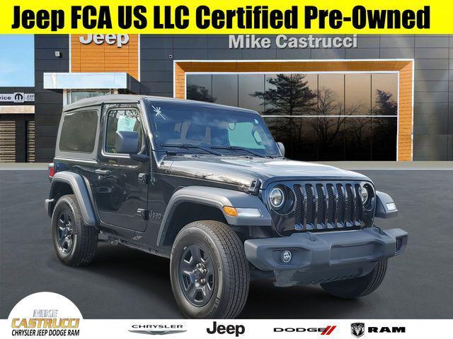 used 2023 Jeep Wrangler car, priced at $25,391