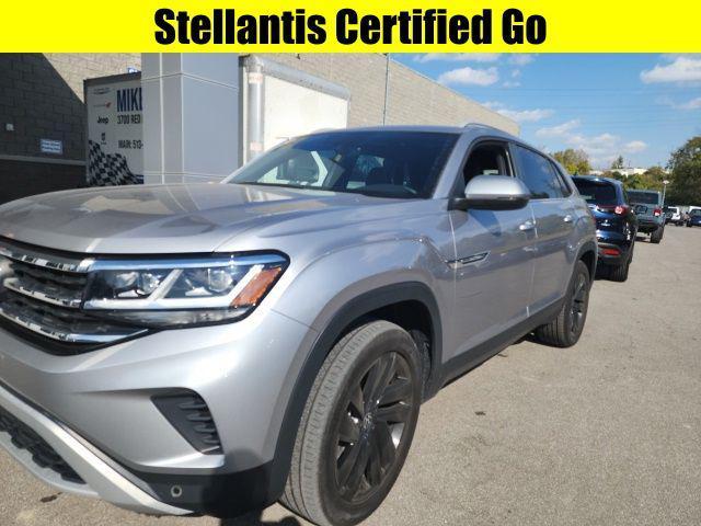 used 2021 Volkswagen Atlas Cross Sport car, priced at $25,138